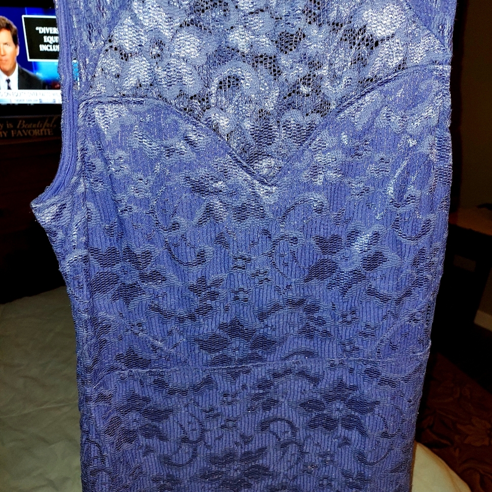 Sheer but classy,, color is fun.